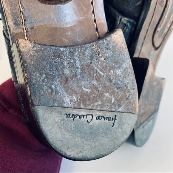 Franco Cuadra Genuine Hornback Crocodile Shoes - Picture 8 of 15